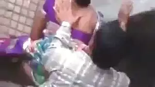 عاهرات جنوب آسيا في حركة جماعية إباحية قاسية