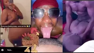انس ديك رومي محمص، زبي هو الطبق الرئيسي بين فخذيها