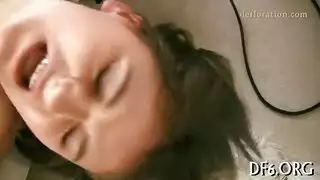 hardcore fucking and aggressive pussy stretching