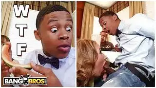 جلسة جنس عرقي جامحة بدلاً من الاستعداد للعمل