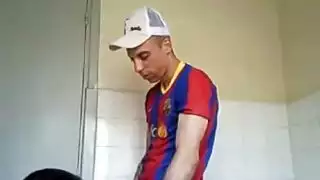 جلسة جنس ساخنة لزوجين عربيين هاويين في الحمام