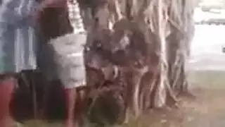 لقاء شارع جامح: مص عرقي ووضعية الكلب