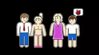 الابنة تغري زوج امها ليمارس معها السكس