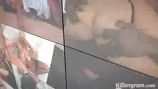 تلميذة كبيرة الثدي تُنكح في وجهها وهي جالسة على الكرسي