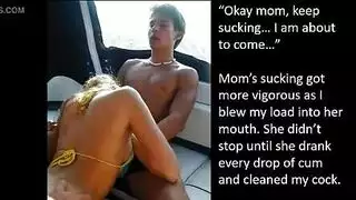 امرأة عاهرة وشاب يأمل في ممارسة الجنس على غرار هزلي يمارسان جنس ثلاثي مشبع بالبخار